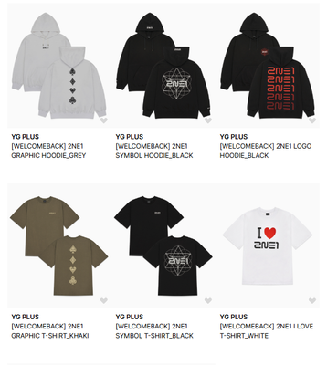 [PRE-ORDER] 2NE1 “Welcome Back” In Seoul Official Merchandise