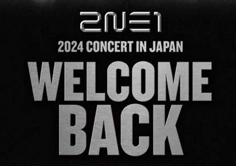 [PRE-ORDER] 2NE1 “Welcome Back” In Japan Official Merchandise