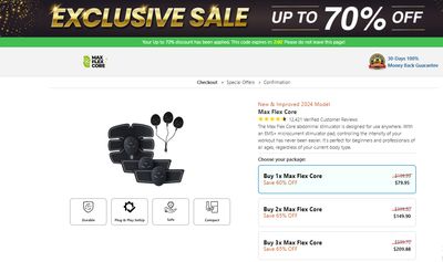 Exclusive Discounts on Max Flex Core Available Now