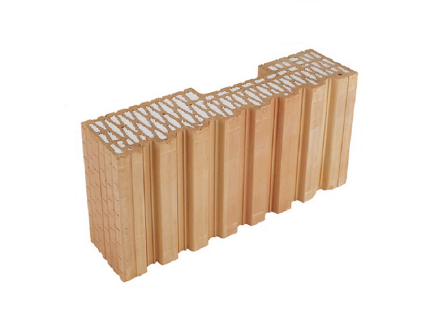 Pustak ceramiczny Heluz Family 50 2in1 K/2 ościeżowy 1/2