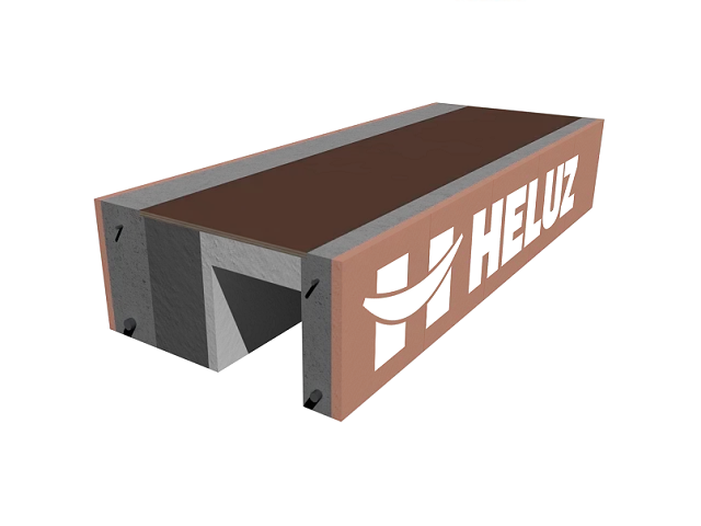 Nadproże roletowe (żaluzjowe) Heluz Family 3in1 50/44/38 cm