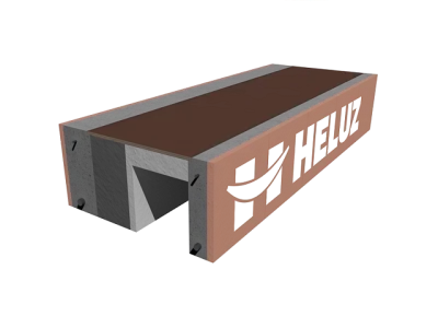 Nadproże roletowe (żaluzjowe) Heluz Family 3in1 50/44/38 cm