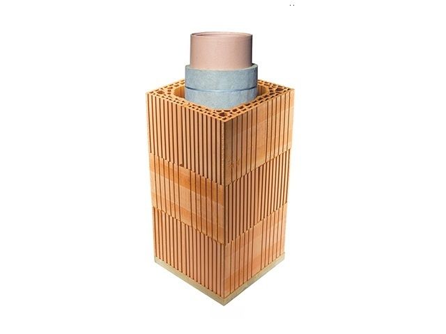 Komin ceramiczny Heluz KLASIK 4/6/8 m komplet kominowy