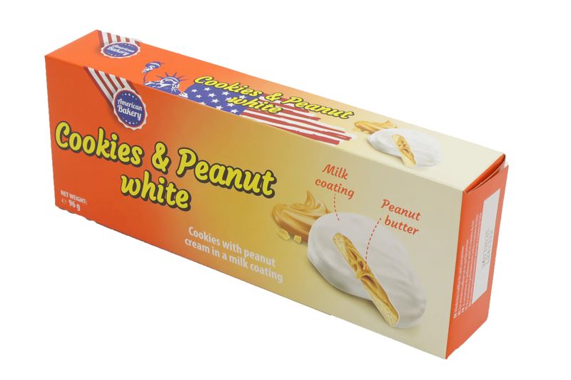 American Bakery Cookies & Peanut White