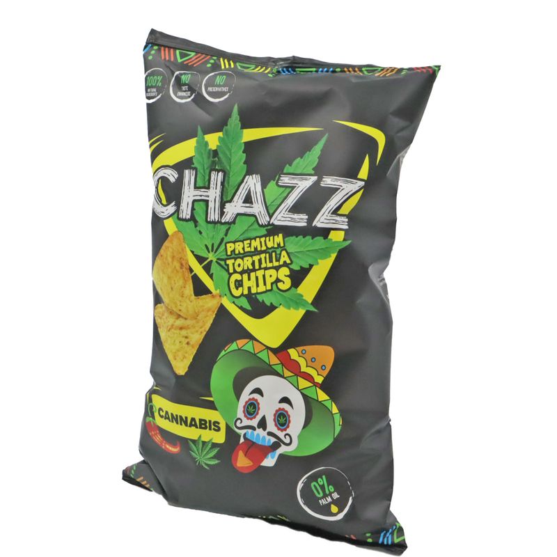 Chazz Tortilla Chips Cannabis & Jalapeno