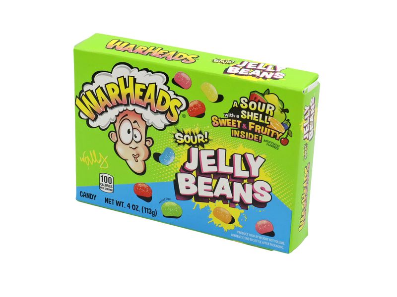 Warheads Sour Jelly Beans