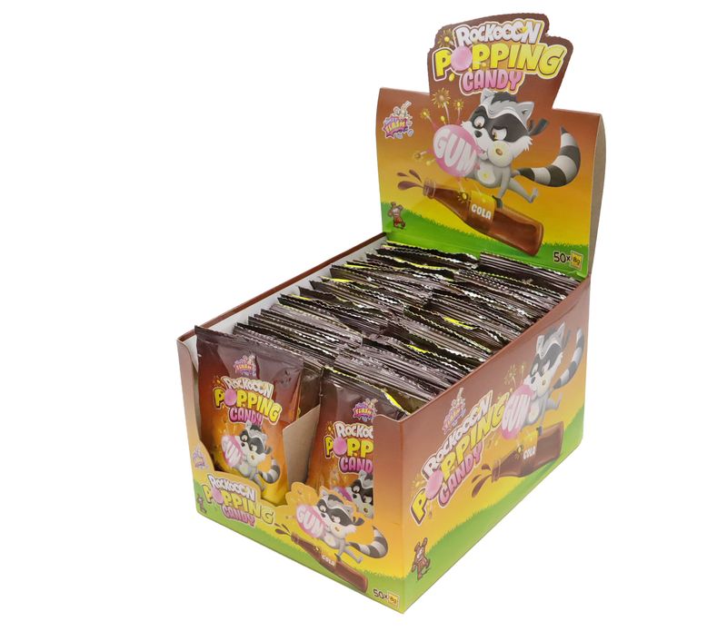 Rockooon Popping Candy Gum Cola