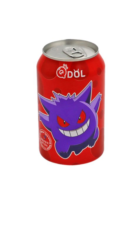 QDOL Pokemon Drink Gengar Strawberry Flavour