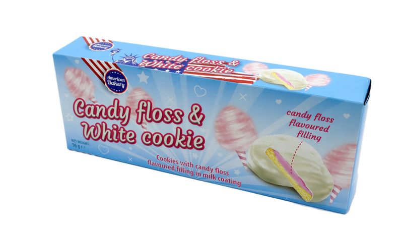 American Bakery Candyfloss & White Cookie