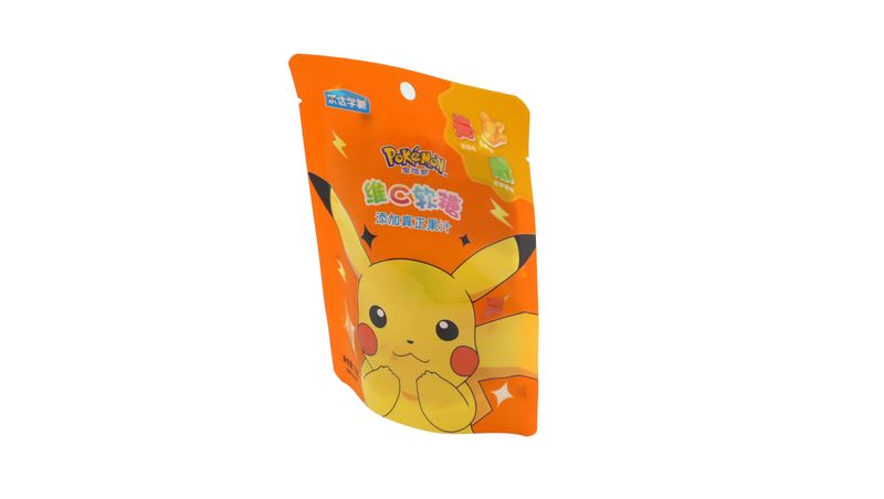 Pokemon Soft Sweets Orange, Strawberry & Green Apple Asia