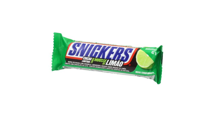 Snickers Mousse De Limao