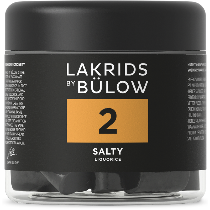 Lakritz by Bülow 2 - Salty - 150G