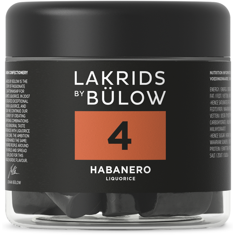 Lakritz by Bülow 4 - Habanero- 150G