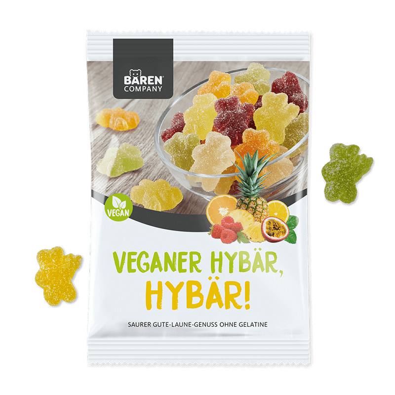 Maxi Saure Lieblingsgummibären 150g (Vegan)