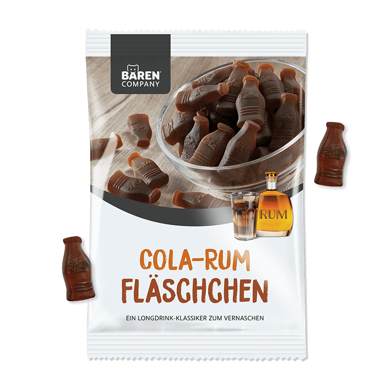 Cola Rum Fläschchen