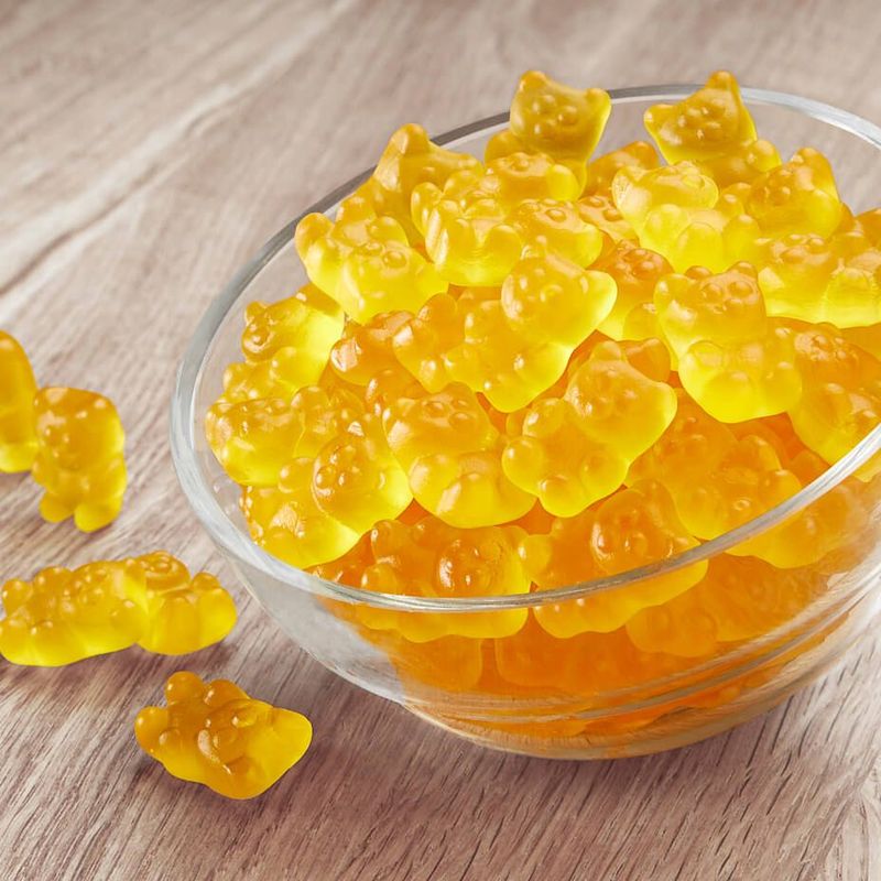 Vegane Mango Gummibärchen