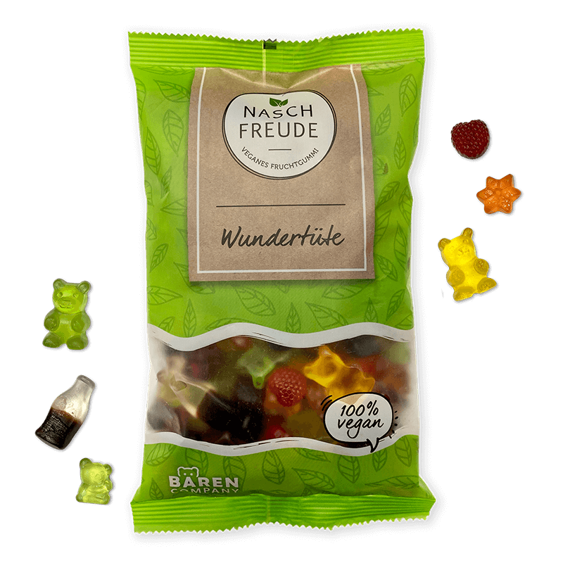Vegane Gummibärchen - Wundertüte