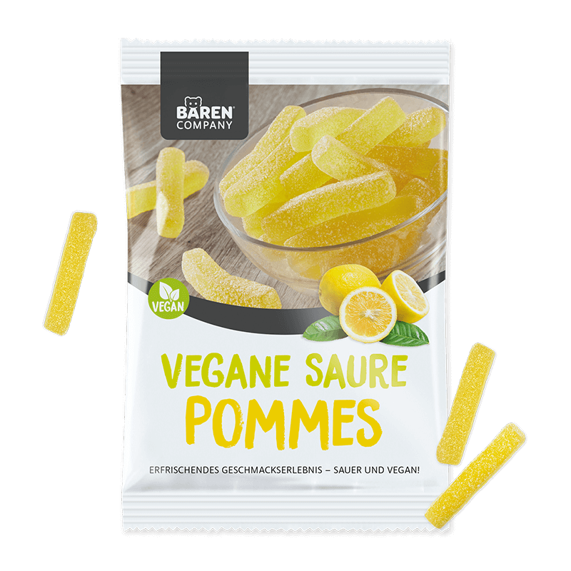 Vegane Saure Pommes Fruchtgummi