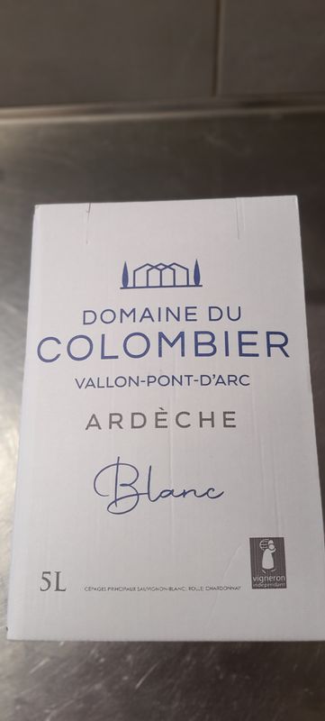 Bib Vin Blanc 5L