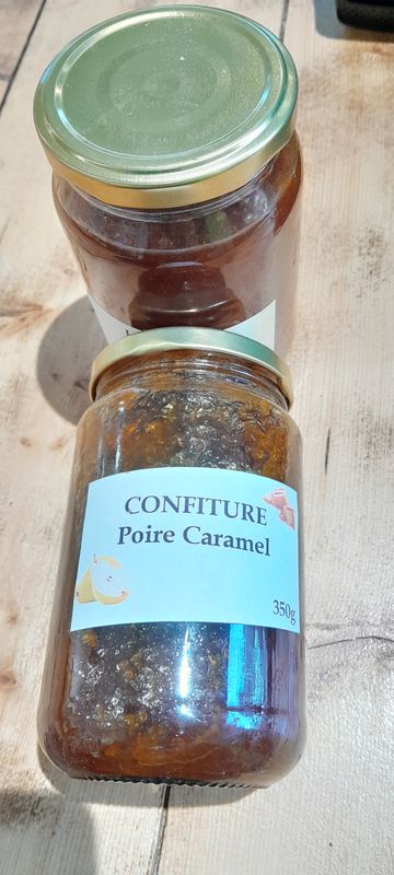Confiture Poire Caramel