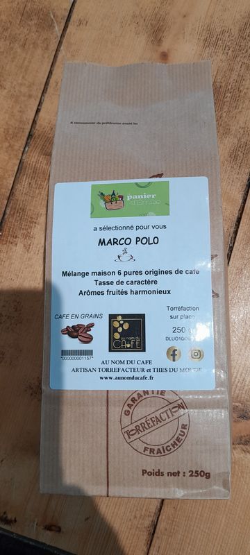 Café MARCO POLO en grains