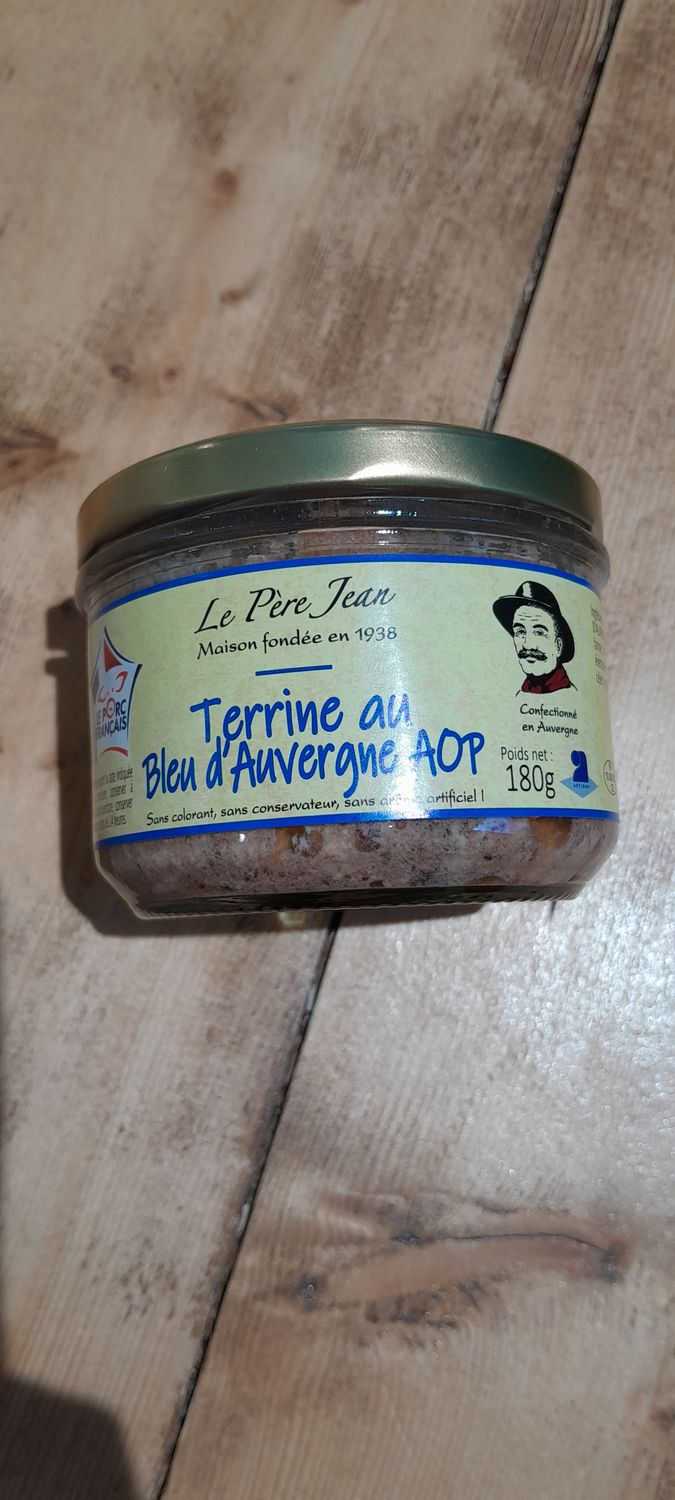 Terrine au Bleu d&#39;Auvergne AOP