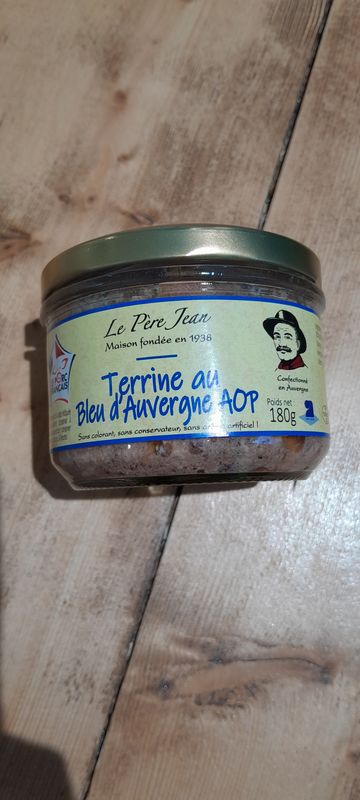 Terrine au Bleu d&#39;Auvergne AOP