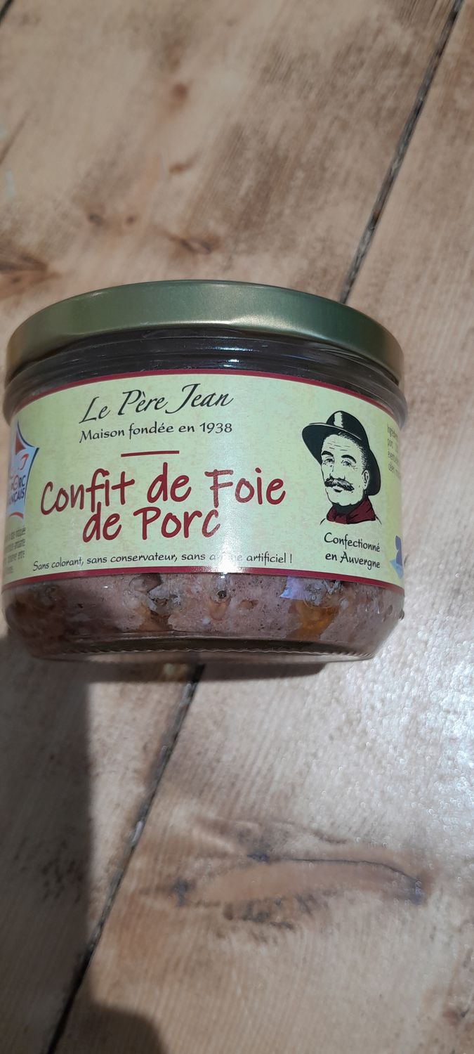 Confit de foie de porc