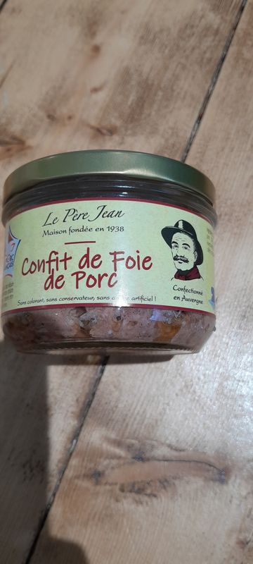 Confit de foie de porc