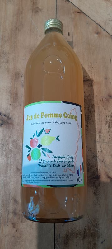 Jus de Pomme Coing