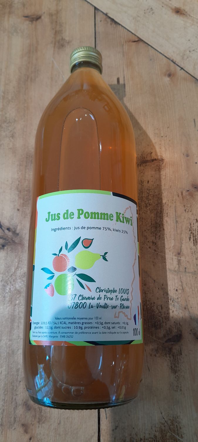 Jus de Pomme Kiwi