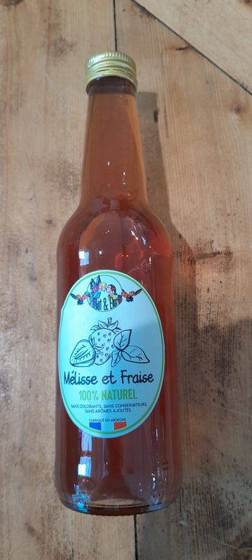 Mélisse et Fraise 33cl