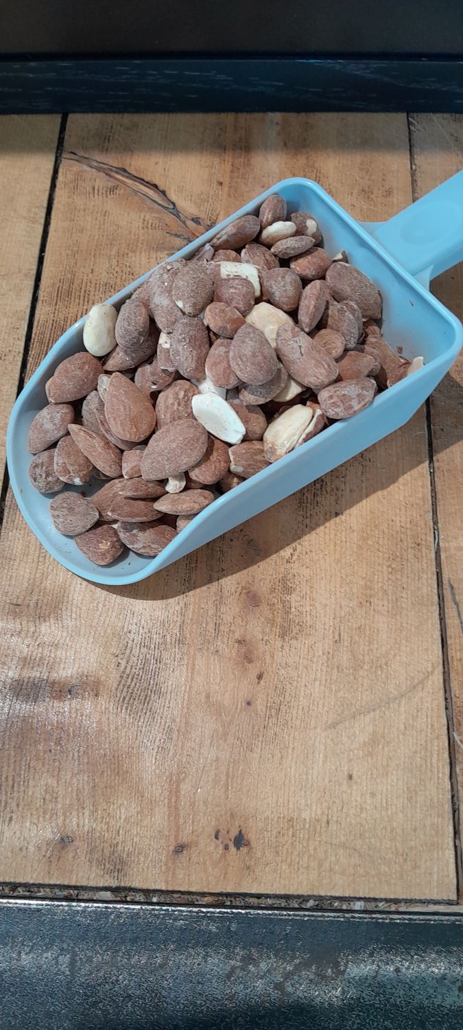 Amandes décortiquées Grillées à sec