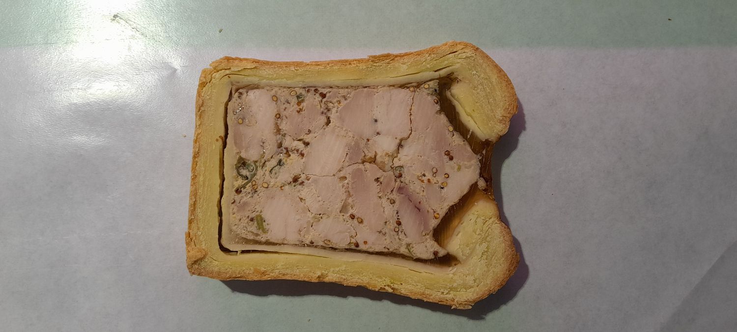 Pâté Croûte Poulet Moutarde à l&#39;Ancienne