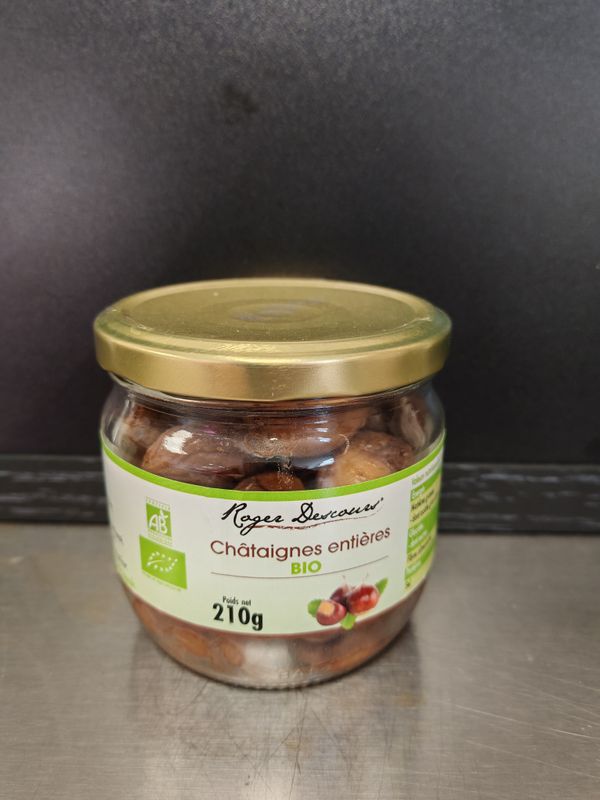 Pot Châtaignes entières Bio