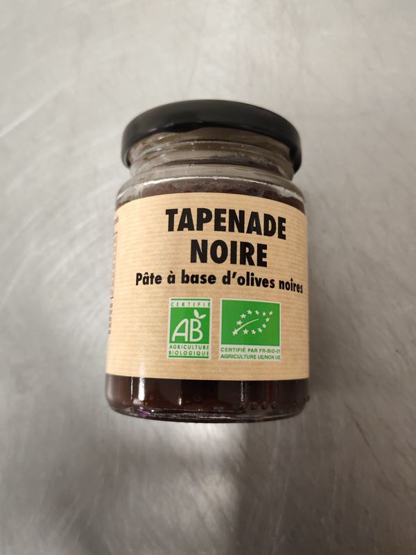 Tapenade noire Bio