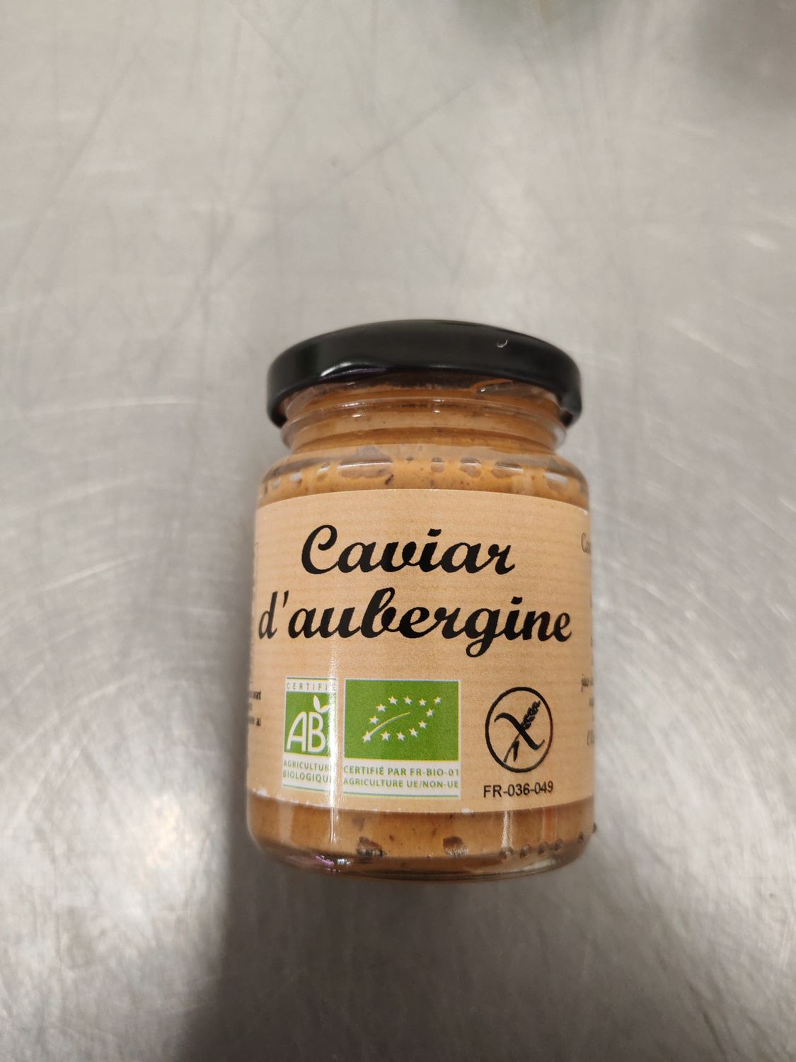 Caviar d&#39;aubergines Bio