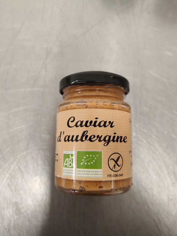 Caviar d&#39;aubergines Bio