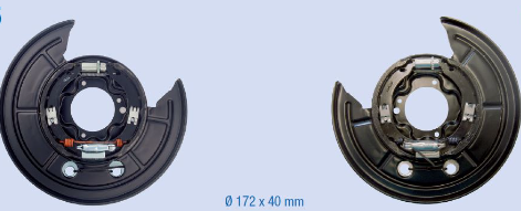 PIATTO FRENO A MANO DX/SX