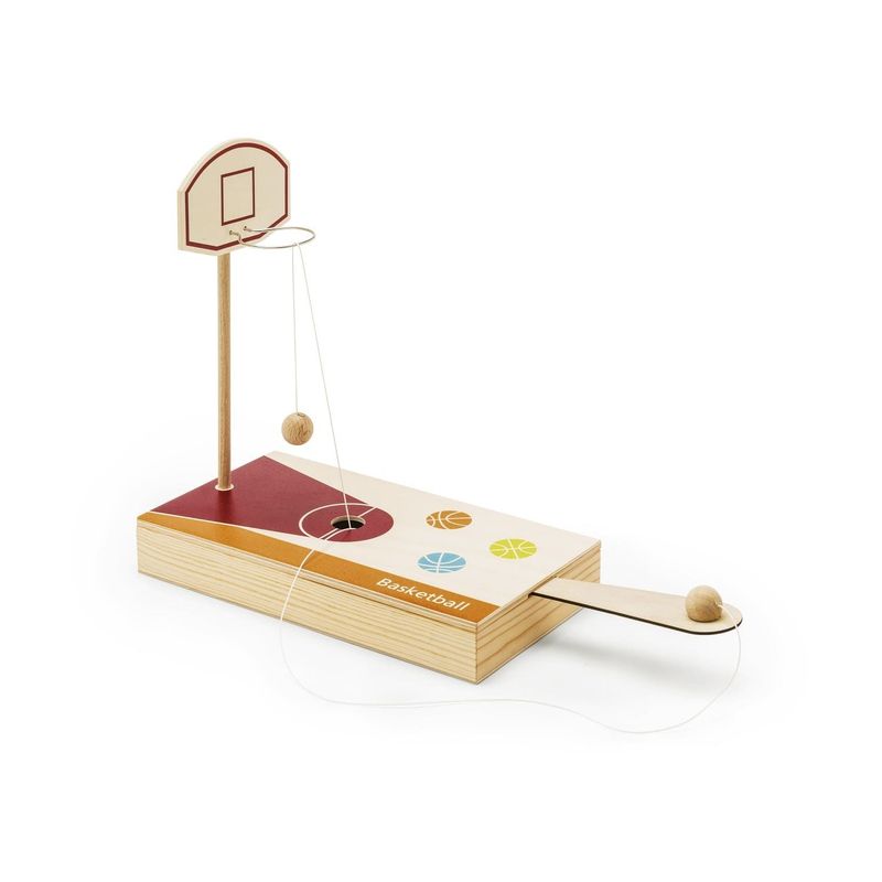 Tisch-Basketballspiel mit Holzbox Tisch-Basketballspiel mit Holzbox