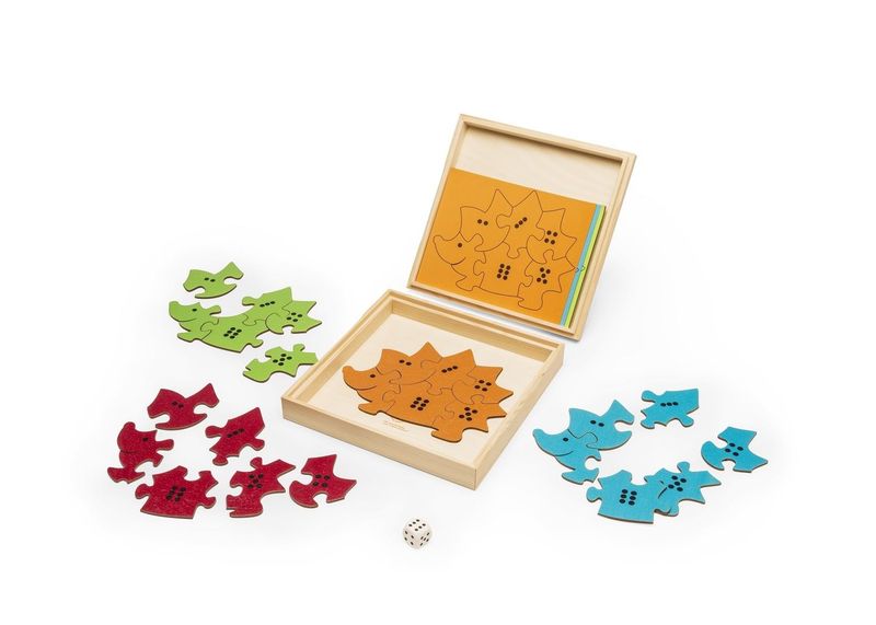 Puzzle- & Lernspiel - Igelspiel Puzzle- & Lernspiel - Igelspiel