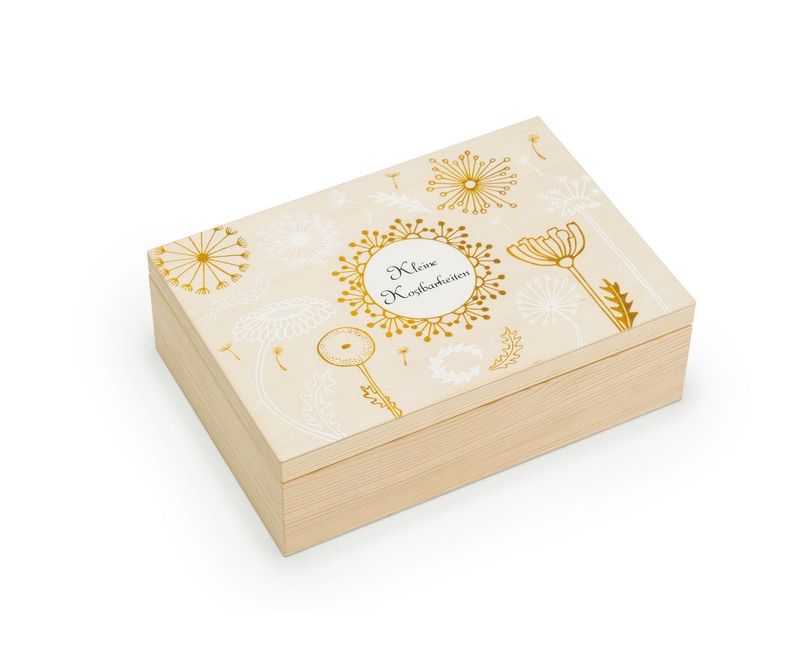 Kleine Kostbarkeiten in der Holzbox Kleine Kostbarkeiten in der Holzbox