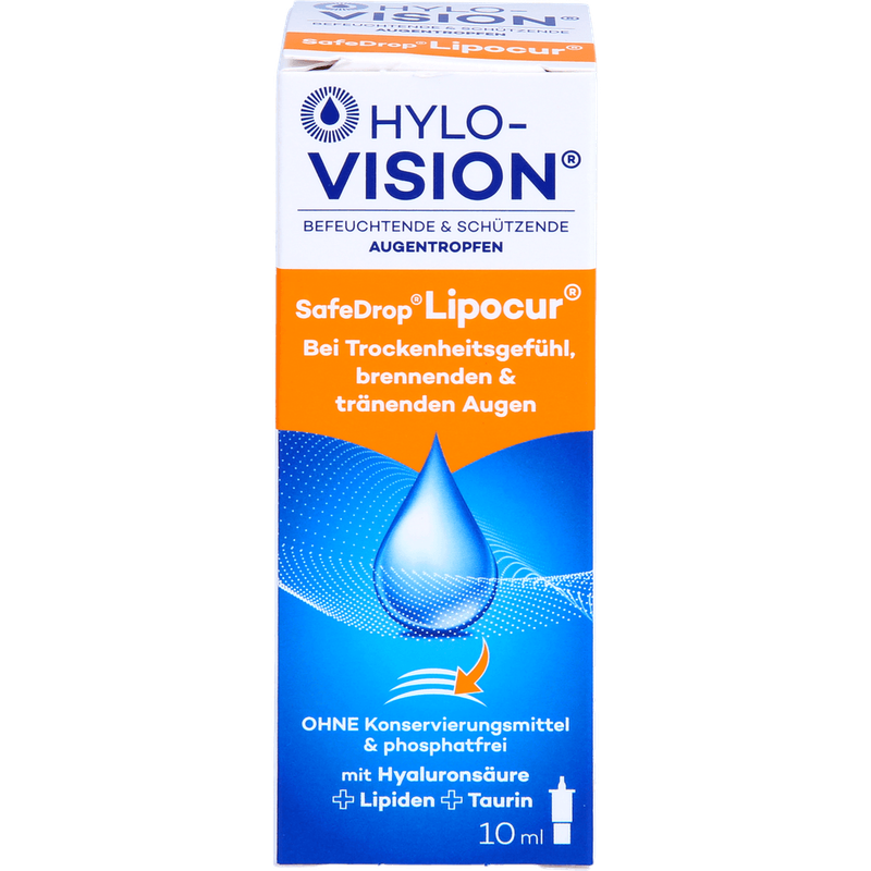 Hylo-Vision® SafeDrop® Lipocur® Augentropfen