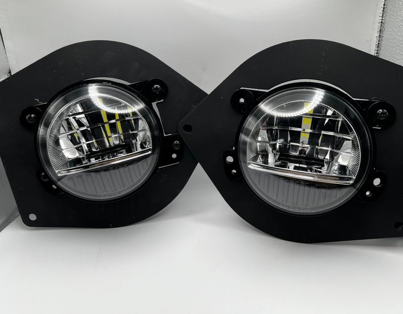 Hummer H3 Metal Fog light adapters