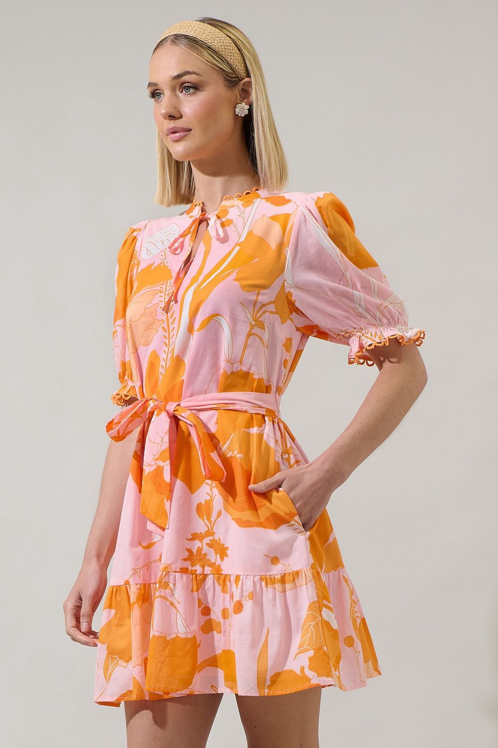 LENIRA FLORAL, Size: S