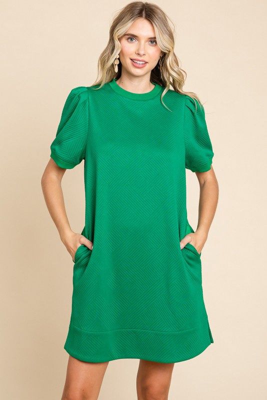 Teresa Dress, Size: small, Colour: kelly green