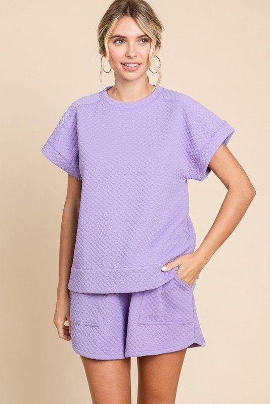 Blake Top, Color: Lavender, Size: Small