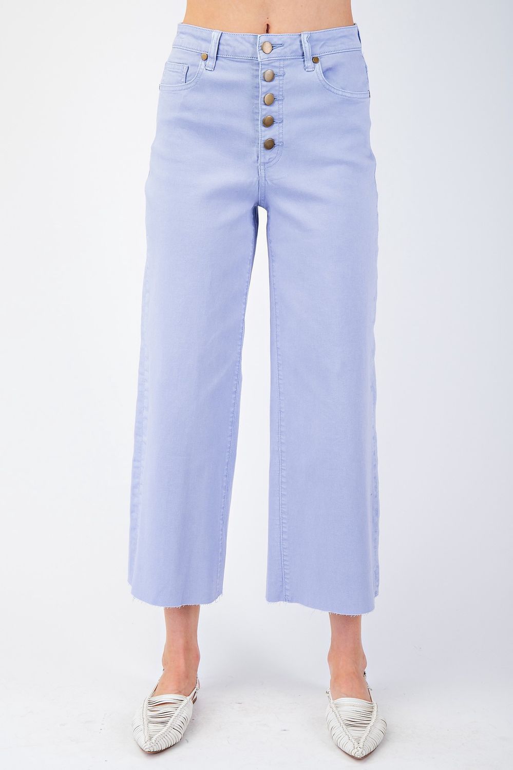 BUTTON FRONT PANTS