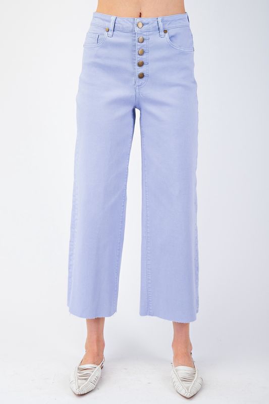 BUTTON FRONT PANTS