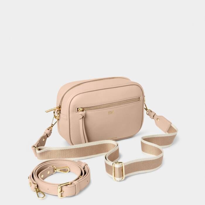 Hallie Crossbody Bag, Color: Nude Pink